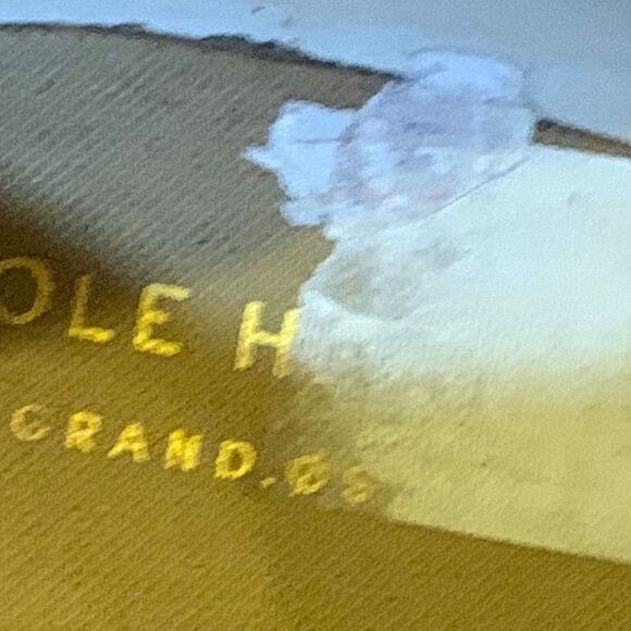 Cole Haan Grand OS Men's Gray Suede Wingtip Oxford Lace-Up Sneakers Size 10 - Picture 9 of 9